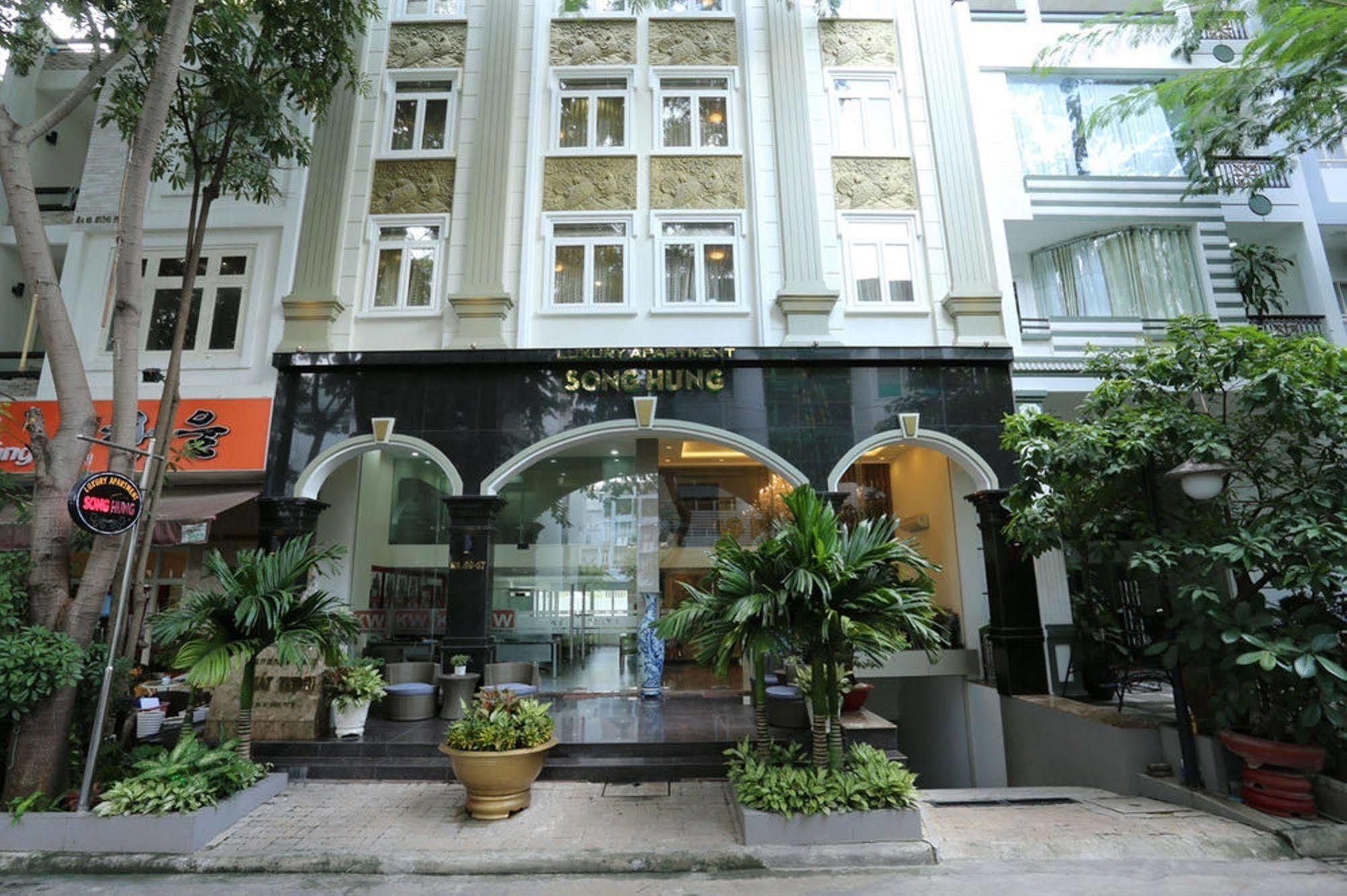Song Hung Hotel & Serviced Apartments - Can Ho Dich Vu & Khach San Хошимин Экстерьер фото